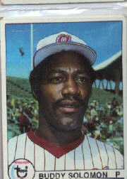 1979 Topps Baseball Cards      156     Buddy Solomon RC
